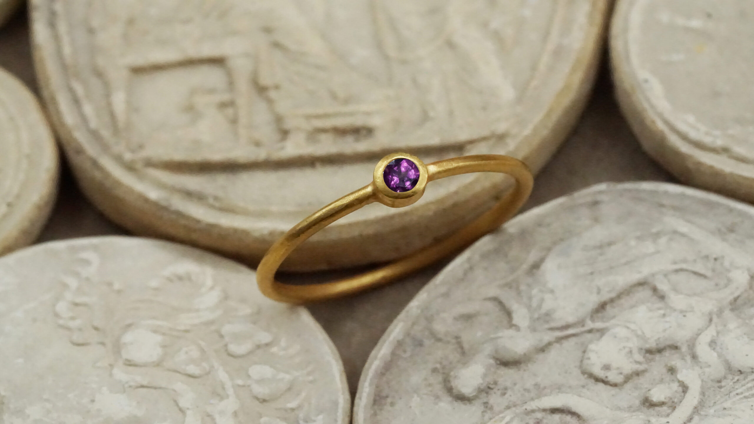 112 bague fine grenat rhodolite