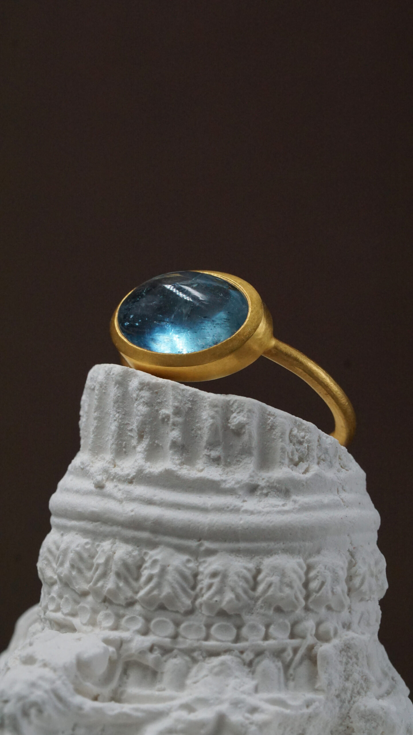DSC05071 aigue-marine cabochon bague